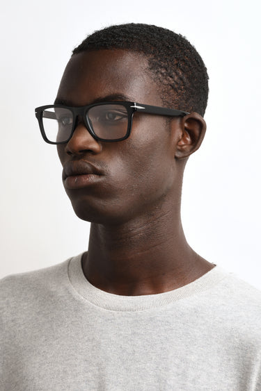 Designer Men David Beckham Eyeglasses: 1073 - Black- SpecSMART Eye Clinic (Diagonal Face View)